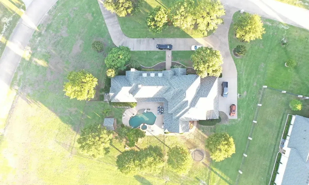 New shingle roof installation on a home in Waukee